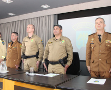 Solenidade militar marca passagem de função de Corregedor-Geral da PMPR