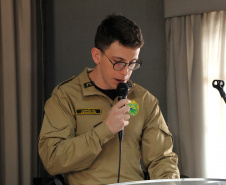 Solenidade militar marca passagem de função de Corregedor-Geral da PMPR