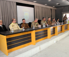 Solenidade militar marca passagem de função de Corregedor-Geral da PMPR