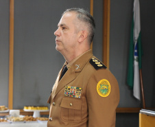 Solenidade militar marca passagem de função de Corregedor-Geral da PMPR