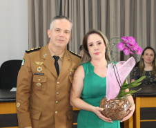 Solenidade militar marca passagem de função de Corregedor-Geral da PMPR