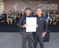 PCPR forma 16 agentes de segurança pública para operações de alto risco