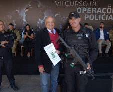 PCPR forma 16 agentes de segurança pública para operações de alto risco