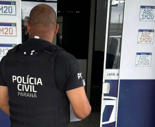 Operação da PCPR e Detran mira empresas de emplacamento de veículos