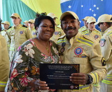 Corpo de Bombeiros forma 42 novos integrantes para força-tarefa que atua em desastres