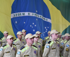 Corpo de Bombeiros forma 42 novos integrantes para força-tarefa que atua em desastres