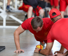 Corpo de Bombeiros inicia testes físicos para curso de formação de guarda-vidas