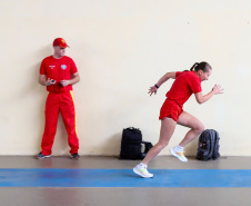 Corpo de Bombeiros inicia testes físicos para curso de formação de guarda-vidas