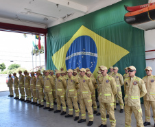 Corpo de Bombeiros forma 42 novos integrantes para força-tarefa que atua em desastres
