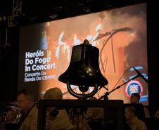Heróis do Fogo: show da banda do Corpo de Bombeiros abre comemorações de aniversário