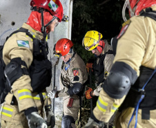 Corpo de Bombeiros capacita nova equipe da Força-Tarefa de Respostas a Desastres