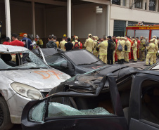 Equipe do Corpo de Bombeiros de Cascavel vence desafio estadual de salvamento veicular