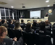 PCPR promove curso para policiais civis que atuarão no Verão Maior Paraná
