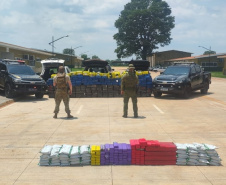 Polícia Militar do Paraná apreende quase três toneladas de maconha em Terra Roxa