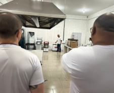 Em Cascavel, apenados concluem curso de segurança no trabalho com máquinas e equipamentos industriais