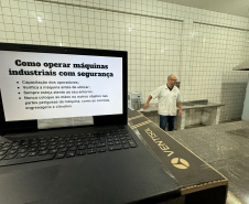 Em Cascavel, apenados concluem curso de segurança no trabalho com máquinas e equipamentos industriais