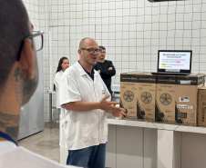 Em Cascavel, apenados concluem curso de segurança no trabalho com máquinas e equipamentos industriais