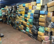 Polícia Civil do Paraná apreende 11 toneladas de maconha em Foz do Iguaçu