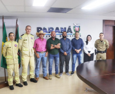 Secretário Hudson recebe comitiva de Colorado