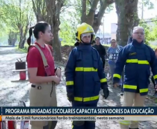 Corpo de Bombeiros do Paraná capacita professores na 18º Oferta de Brigada Escolar
