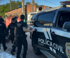 PCPR prende nove integrantes de um grupo especializado em roubos de cargas