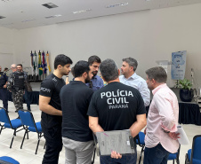 Segurança no litoral do Paraná é pauta de encontro entre secretário e prefeitos