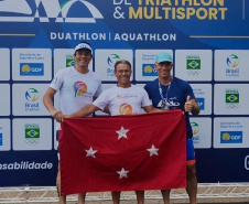 Coronel da Polícia Militar conquista títulos e vagas para mundiais de Triatlo e Multiesportes