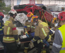 Bombeiros do Paraná conquistam bons resultados no Mundial de Salvamento Veicular
