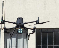 Paraná terá drones com câmera termal e alto-falante em ação no Litoral