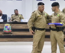 Cerimônia marca troca de comando no 32° BPM de Sarandi