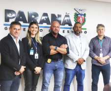 Secretário Hudson recebe vereador Ratinho, de Colombo