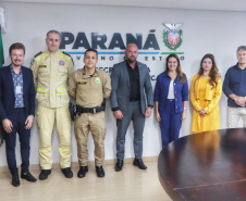 Secretário se reúne com prefeita em exercício de Campo Mourão