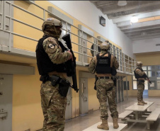 Polícia Penal intensifica ações de segurança nas unidades durante a Fase 2 da Operação Cosud