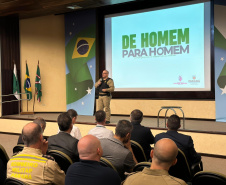 Novembro Azul: SESP reúne servidores para palestras sobre saúde e combate à violência contra a mulher