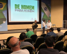 Novembro Azul: SESP reúne servidores para palestras sobre saúde e combate à violência contra a mulher