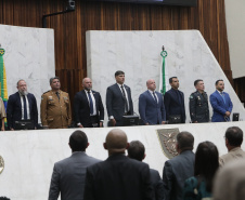 Secretário Hudson recebe homenagem na Assembleia Legislativa