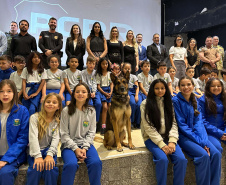 Cães da PCPR ajudaram a apreender 2,8 toneladas de drogas em 2024