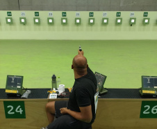 Soldado paratleta da PMPR vence a medalha de ouro no campeonato brasileiro de Carabina, Pistola e Rifle 2024