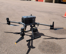Bombeiros usam drones de alta tecnologia para reforçar proteção de banhistas no Litoral