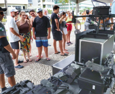 Forças de segurança do Paraná iniciam Ciclo de Exposições no Litoral