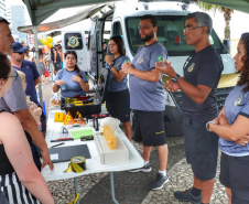 Forças de segurança do Paraná iniciam Ciclo de Exposições no Litoral