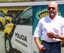 Reforço nas estradas: DER/PR entrega 36 viaturas e 5 cães ao Batalhão de Polícia Rodoviária