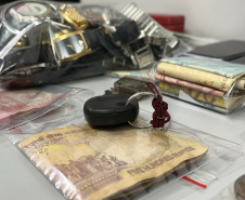 Em 2h30, PMPR esclarece mega furto em Curitiba e prende cinco pessoas
