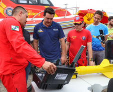 Sonar, drones e lanchas: Bombeiros reforçam estrutura contra afogamentos