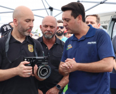 Com investimento de R$ 52 milhões, Sesp entrega 133 viaturas e equipamentos para forças de segurança
