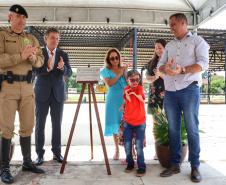 Regimento de Polícia Montada ganha picadeiro coberto para prática de equoterapia