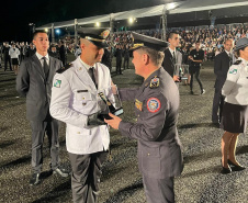 Formatura de 20 novos Aspirantes a oficial do Corpo de Bombeiros Militar do Paraná