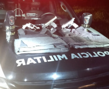 PMPR desmantela quadrilha envolvida em roubo de carga de bebidas