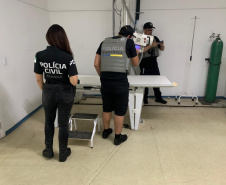 PCPR recupera máquina de Raio-X desviada de hospital em Matinhos