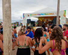 Sucesso no Verão Maior Paraná, Banda da PMPR levanta o público com hits e talento